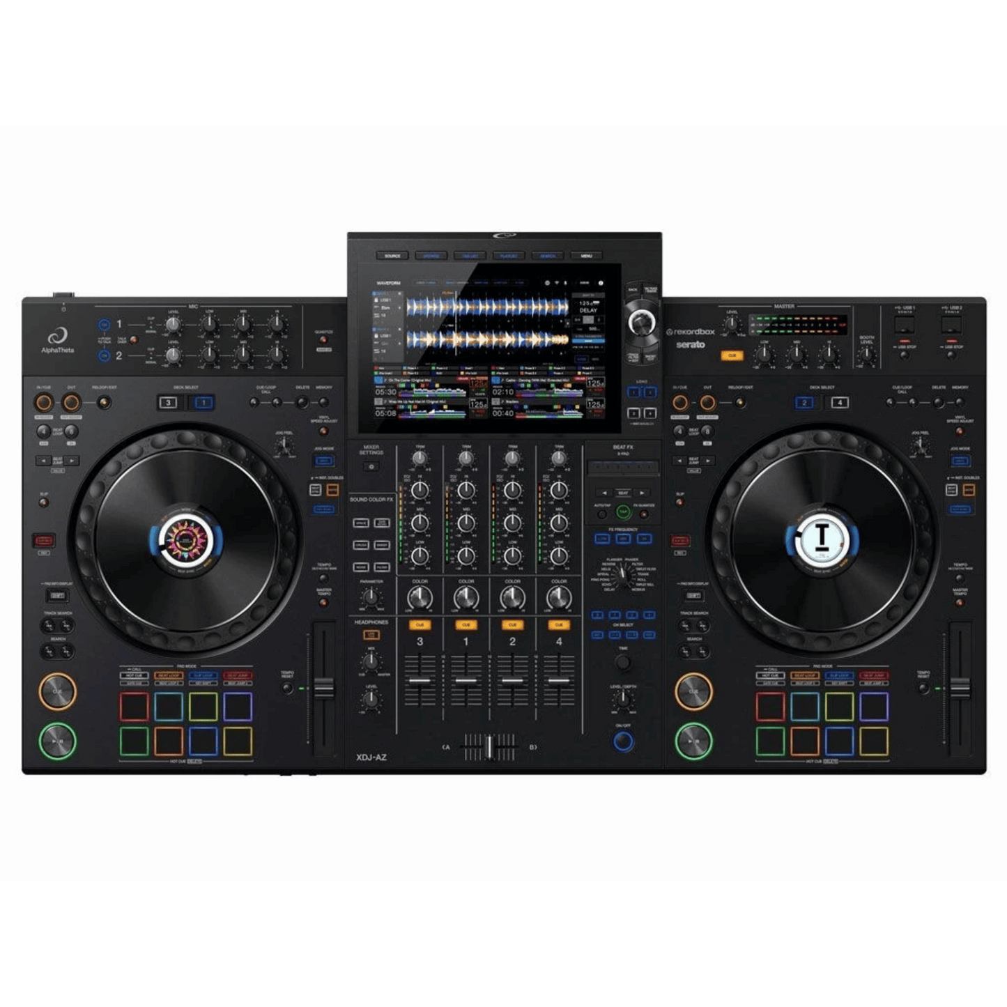 Pioneer AlphaTheta DJ XDJ-AZ All-in-One DJ Player with Pro DJ Link, Touch Screen, and Rekordbox Integration